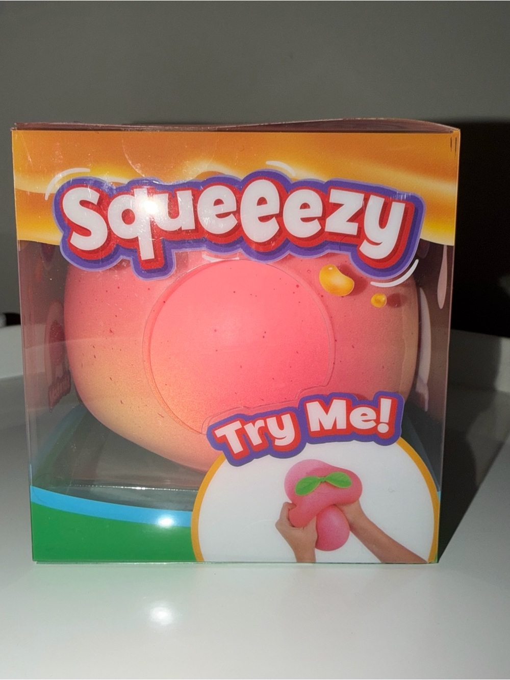 Squeeezy Jumbo Squishy Peach